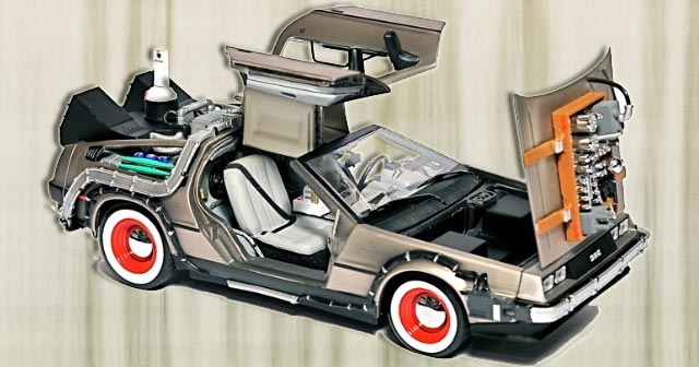 Delorean Time Machine. Flash Rods Delorean Time